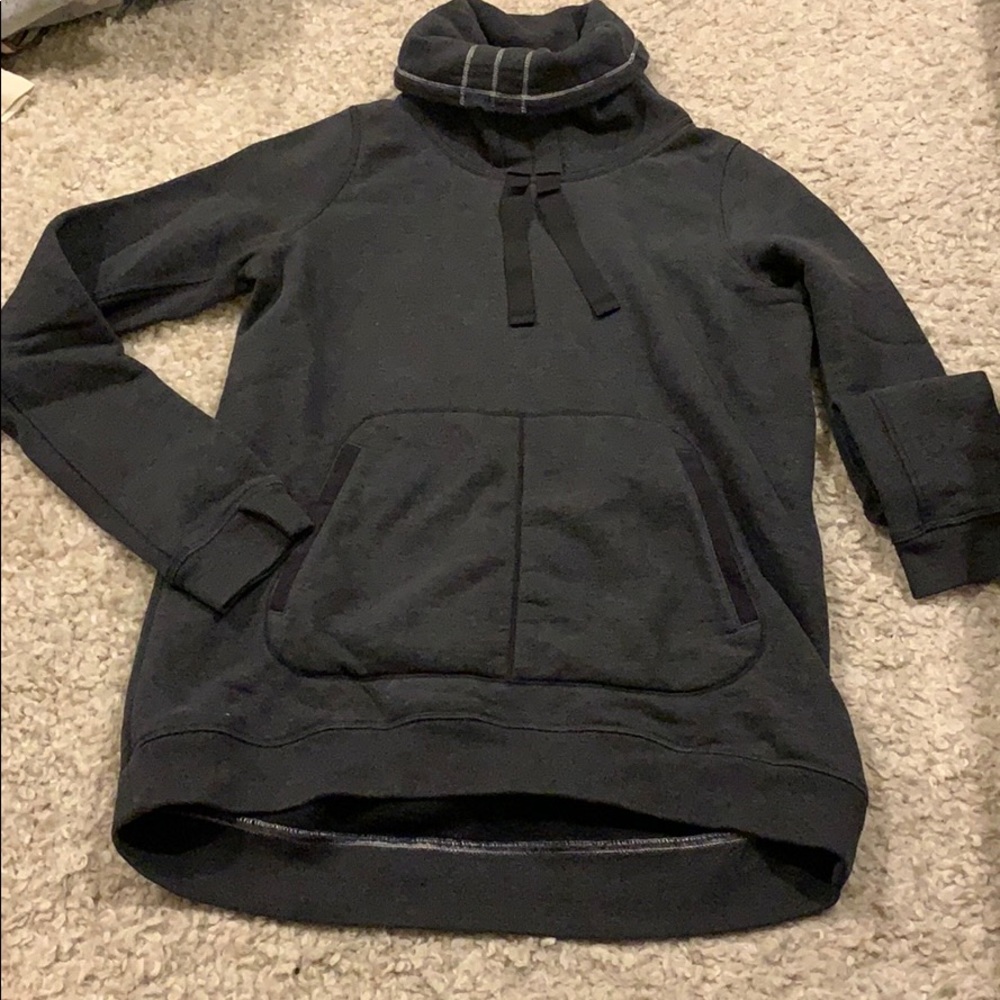 lululemon cowl neck pullover - size 4